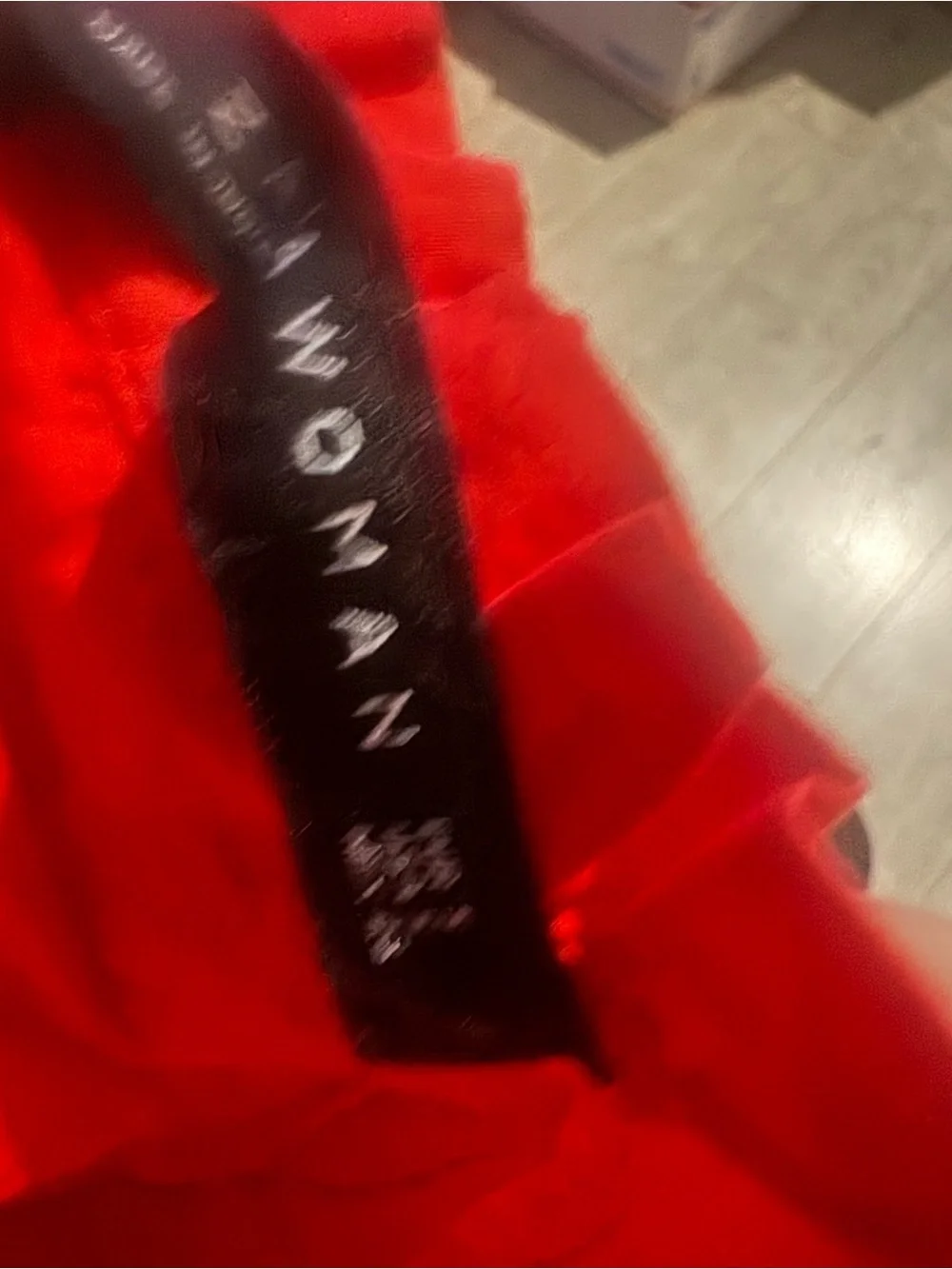 Zara Red Embroidered Long Sleeve Blouse